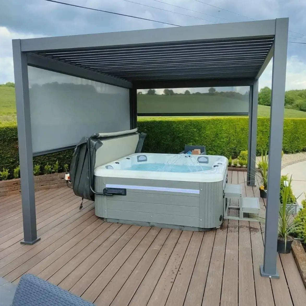 Colada + 5 seat twin lounger