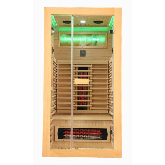 The HotBox 1 person sauna - 13 Amp