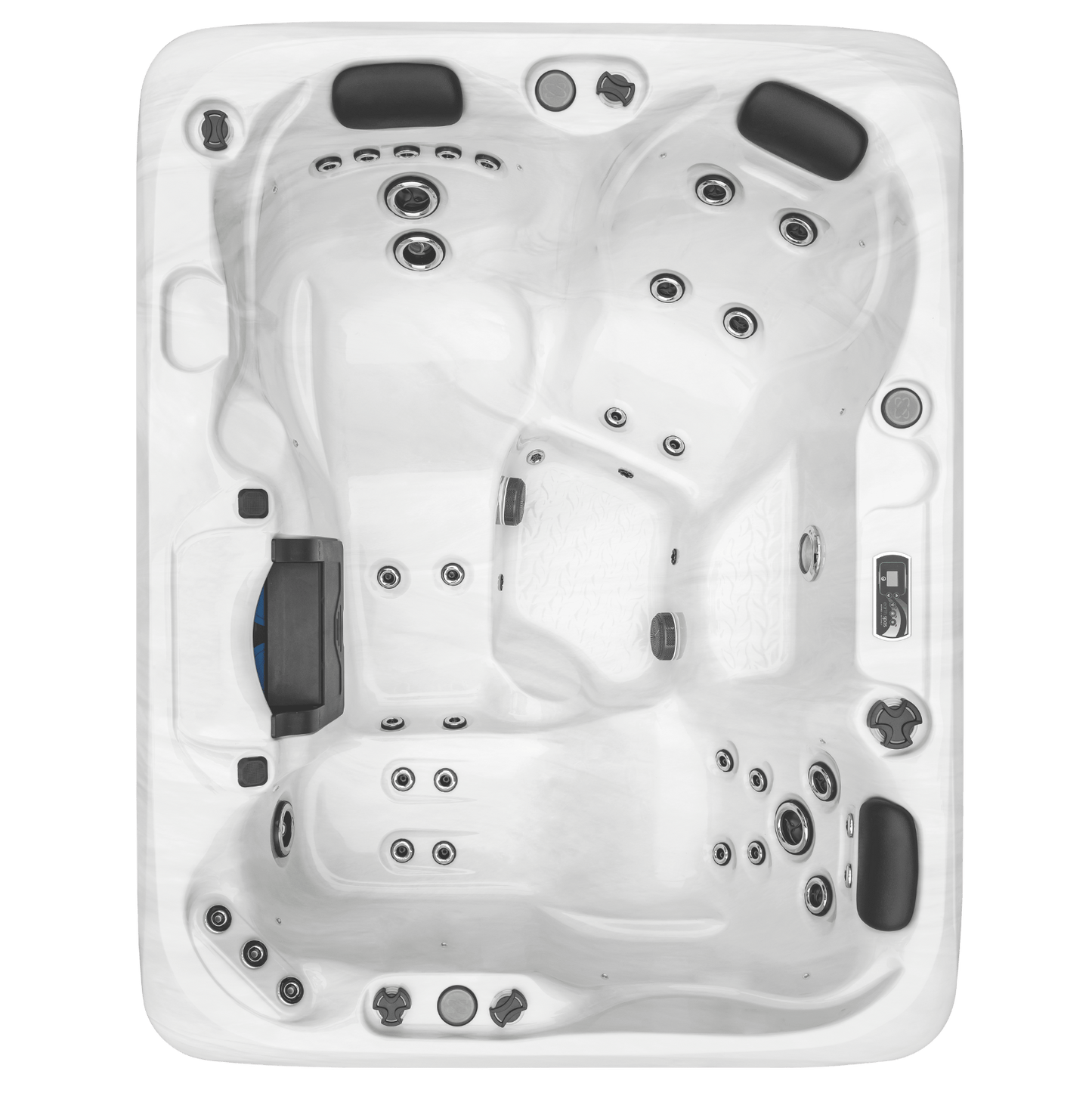 EarthSpas Kouri – Compact Luxury Dual‑Lounge Hot Tub Big relaxation, perfect for smaller gardens