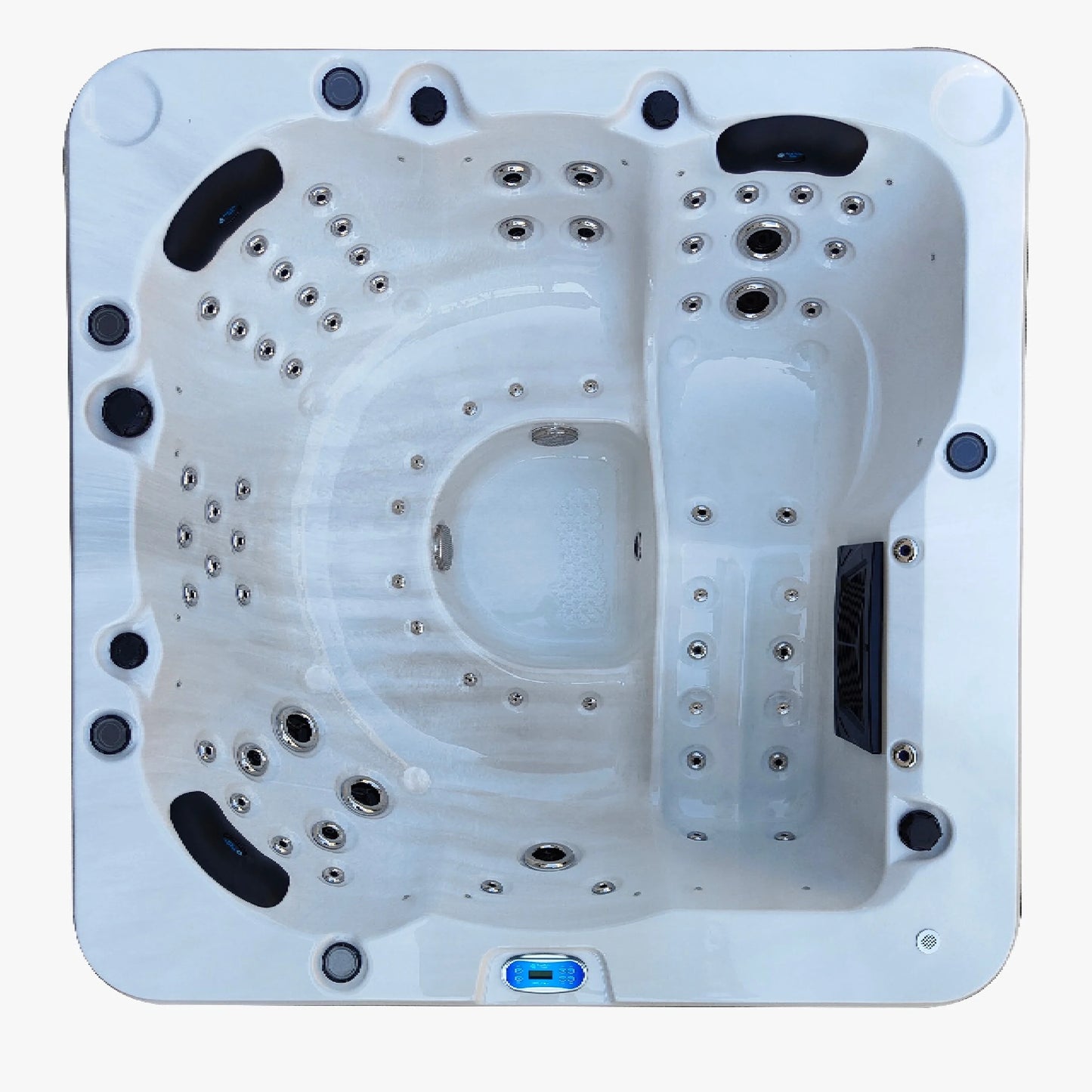 The Refresh + 6 person hot tub