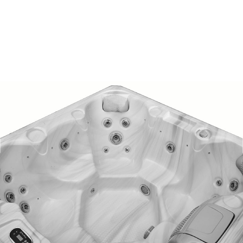 The Narelle - 7 seater hot tub 13amp plug and play